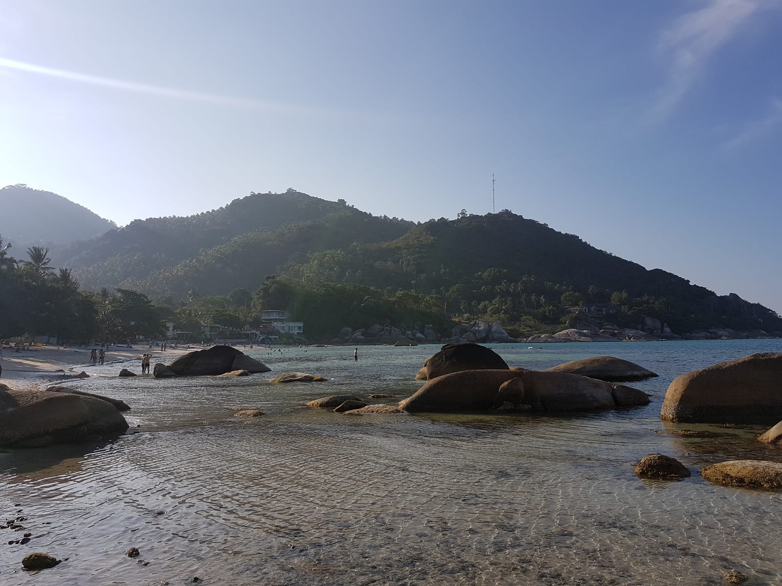 Taling Ngam - scooter rental area in Koh Samui